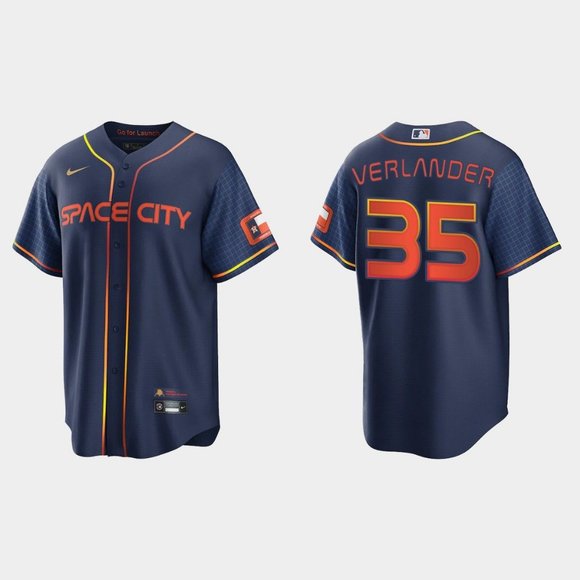 Houston Astros Justin Verlander 2022 City Jersey